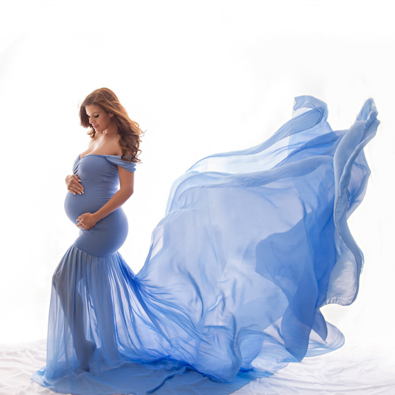 New Product on Aliexpress: Maternity Photo Shoot Dress with Flutter Sleeves, Long Train, Photography Outfit, Formal Dress for Women New Product on Aliexpress: Maternity Photo Shoot Dress with Flutter Sleeves, Long Train, Photography Outfit, Formal Dress for Women