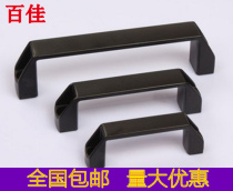 Aluminum alloy square handle profile square handle machine tool cabinet door handle hole distance 90 120 180
