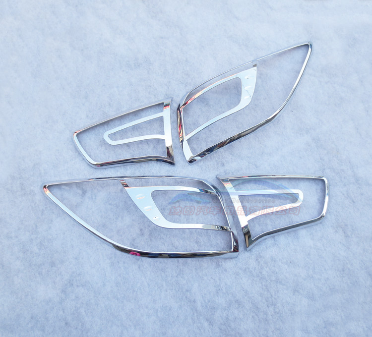 KIA smart running taillight shell Rear taillight frame Rear light cover Electroplated taillight trim strip Modified taillight trim frame bright strip