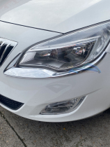 Hatchback Yinglang headlight eyebrow light frame XT headlight shade bright strip car exterior modified decorative strip electroplated body bright sticker