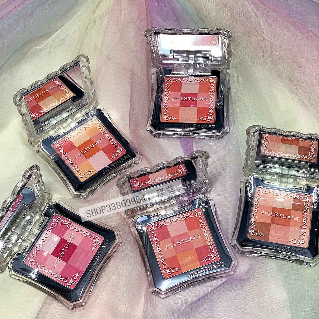 Jill Stuart霓光 缤纷 甜蜜爱恋 花层光漾 九宫格腮红雾感腮红粉