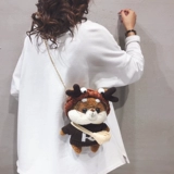 Милая плюшевая небольшая сумка, сумка через плечо, мультяшная брендовая кукла, сумка на одно плечо, новая коллекция