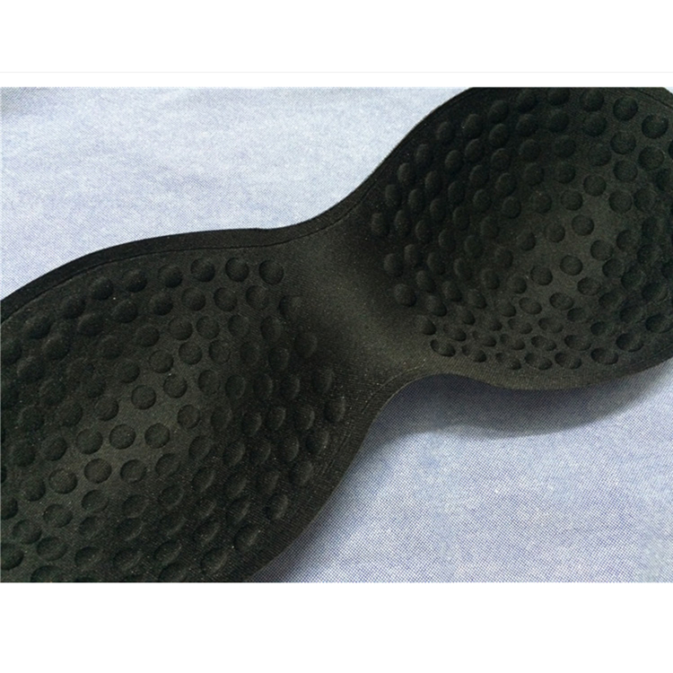 Massage một mảnh polka dot xốp ngực pad vẻ đẹp trở lại đồ lót bọt biển thư vest bọc ngực chèn yoga đệm bên trong dán ngực silicone nâng đẩy