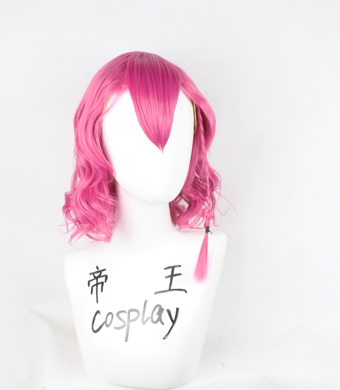 Hoàng đế cosplay tóc giả COS đạn trên Zuo Tian Heyi bị gãy bím tóc xoăn tùy chỉnh tóc giả - Cosplay