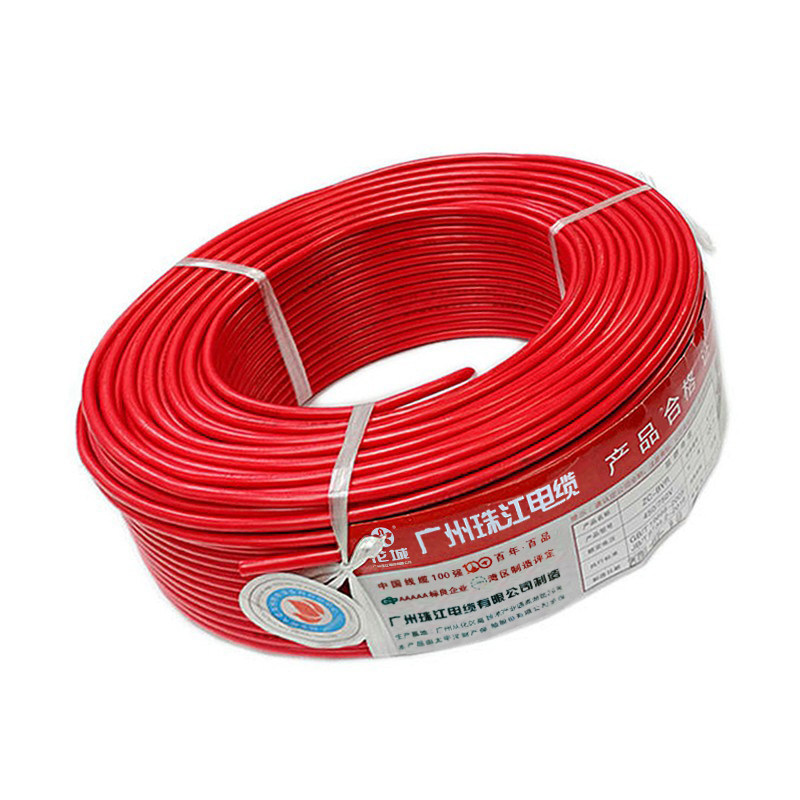 Guangzhou Pearl River Group Line authentic national standard 1BVR1 5 home 2 5 flame retardant 4 squared copper core environmentally friendly soft cable 6