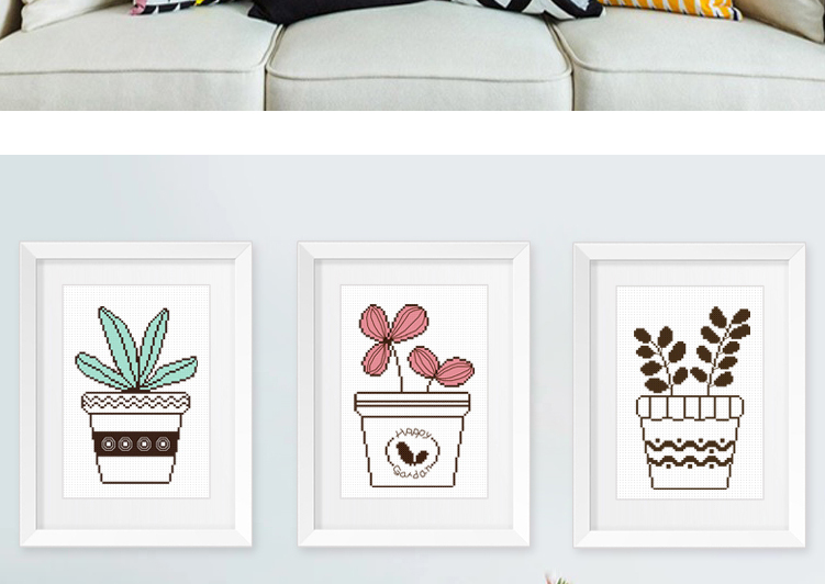 Nhỏ cross stitch thêu khâu 2019 mới chỉ thêu thêu thông minh, phòng khách đơn giản đơn giản sinh viên thủ công hiện đại - Công cụ & phụ kiện Cross-stitch giá đỡ khung thêu