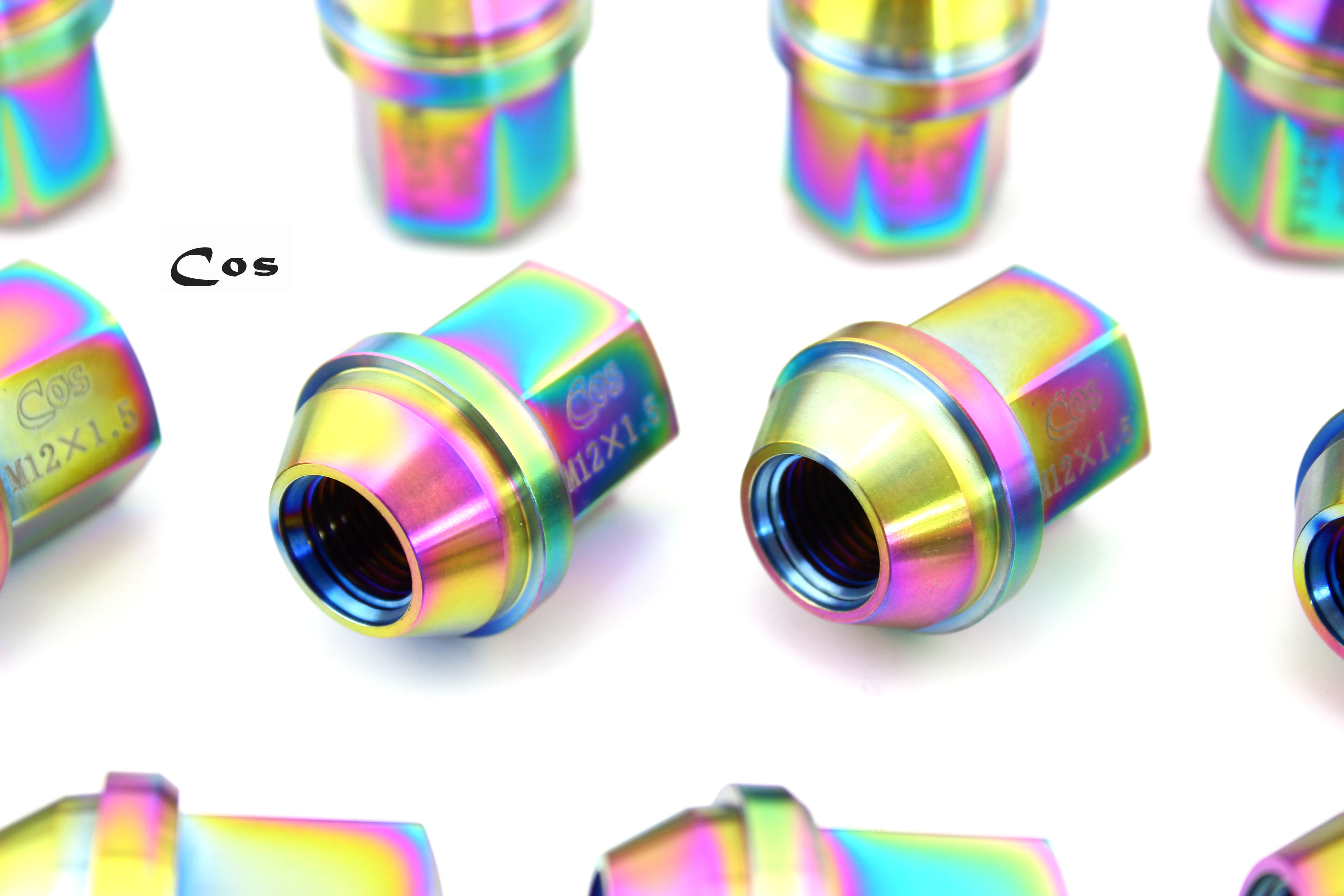 Cos Ti titanium alloy hub nuts Buick LaCrosse modified car titanium alloy hub bolts