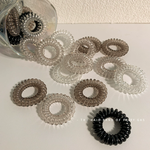 Высокий эластичный безвредный детский телефон, резинка для волос, не повреждает волосы, в корейском стиле, популярно в интернете