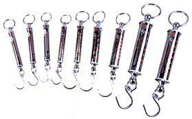 Often-cooked LTZ tubular dynamometer tubular Newtonian tension gauge mechanical thrust meter portable spring scale 500 cattle