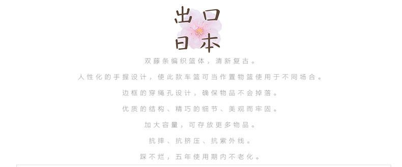 Panier pour vélo FIRSTCLASS en plastique - Ref 2258358 Image 14