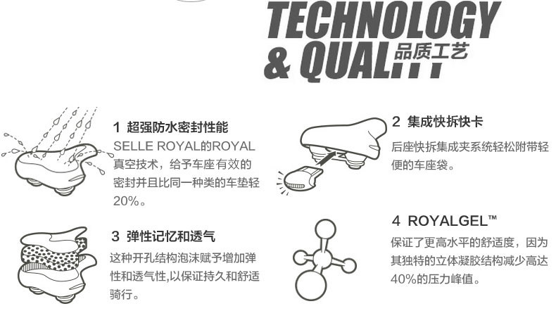 Selle de vélo Mountain Bike SELLE ROYAL - Ref 2359539 Image 14