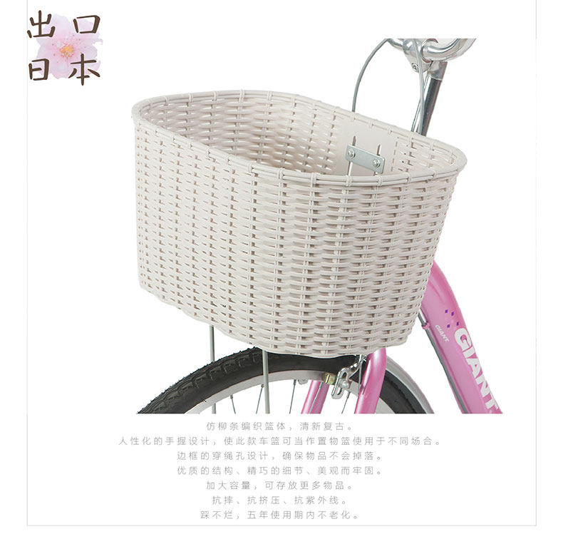 Panier pour vélo FIRSTCLASS en plastique - Ref 2257789 Image 8