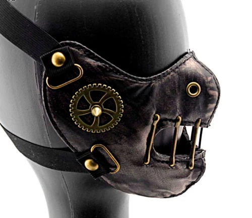 Медицинская маска, реквизит для фотографии в стиле хип-хоп, в стиле панк, выпускной вечер