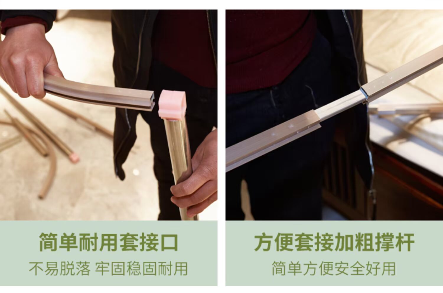 Violet arcuate dẫn tấm áp phích 1.8m màn ngủ gia đình mã hóa 1,5 m dày lưới ba cửa - Lưới chống muỗi màn chụp chống muỗi gấp gọn