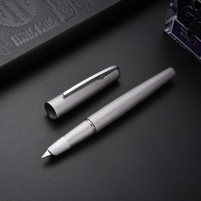 Ручка перьевая 【买二份送一份】msbh2000-1.1系列杜康德国工艺 铝制拉丝非活塞钢笔墨水笔台湾产 Painted environment