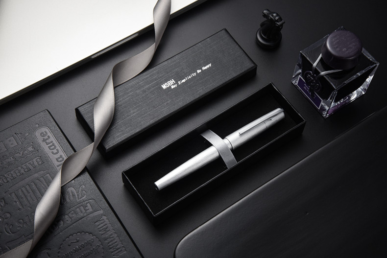 Ручка перьевая 【买二份送一份】msbh2000-1.1系列杜康德国工艺 铝制拉丝非活塞钢笔墨水笔台湾产 Painted environment