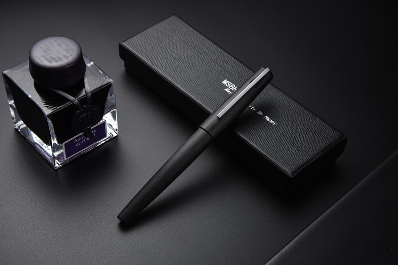 Ручка перьевая 【买二份送一份】msbh2000-1.1系列杜康德国工艺 铝制拉丝非活塞钢笔墨水笔台湾产 Painted environment