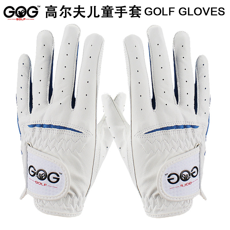 GOG golf gloves children Indonesia imported whole sheep leather gloves soft and breathable children's hands