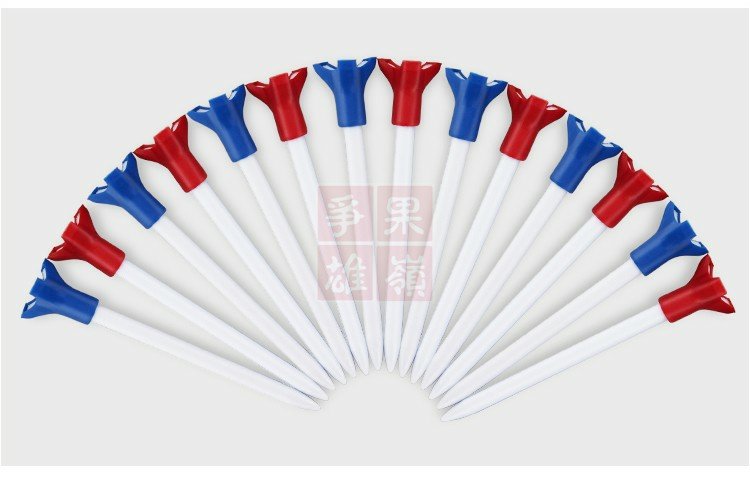 Quả bóng golf Flying Tee Quả bóng golf Bóng nhựa Tee Phụ kiện Golf 5 Gói gậy golf titleist