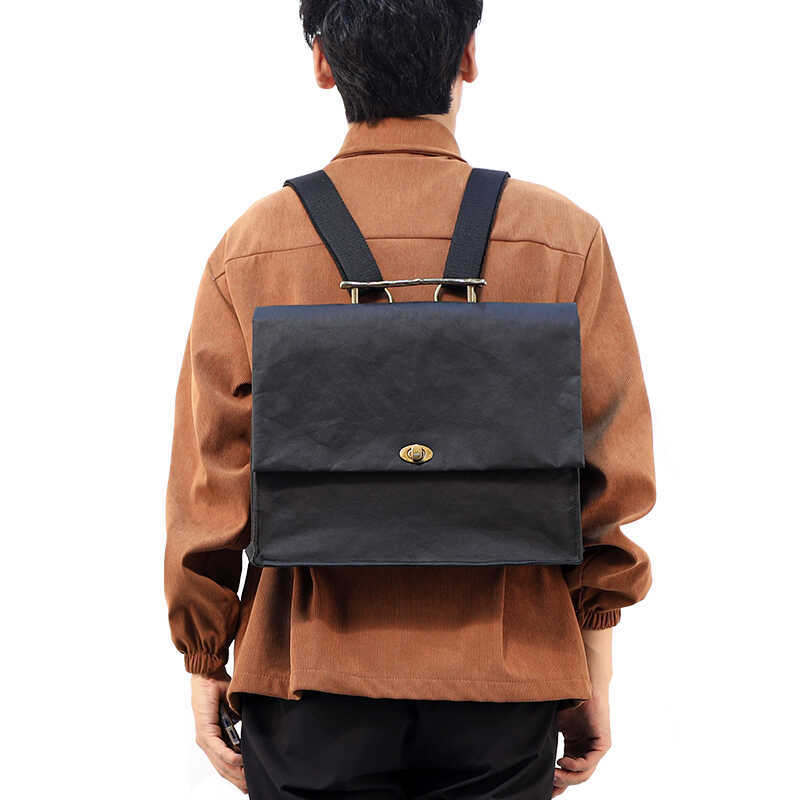 British Style Horizontal Version Double Shoulder Bag 14inch Huawei Laptop Bag Pleated Retro Single Shoulder Crossbody Bag 13inch Apple Tablet Bag