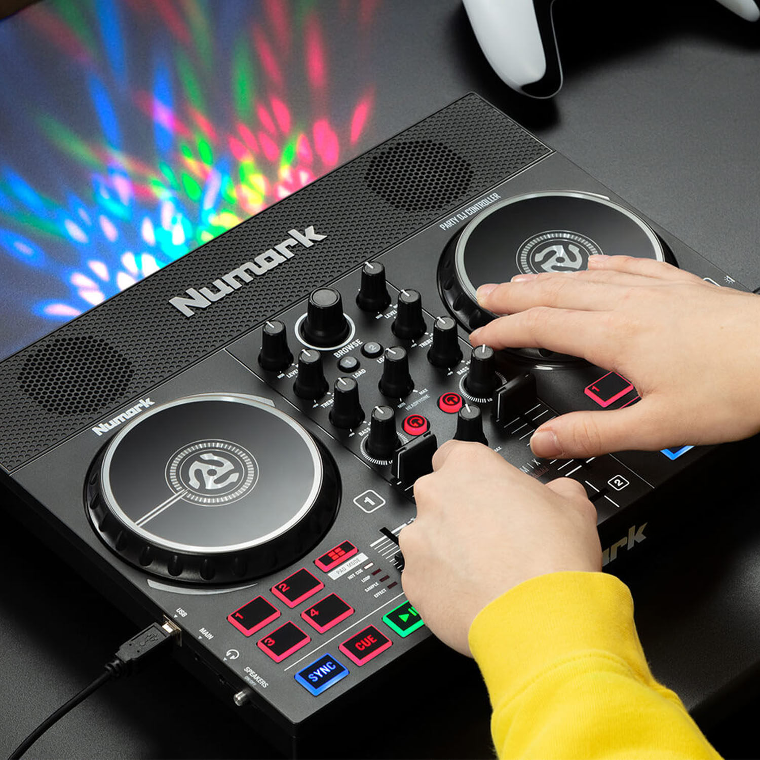 Numark Partymix 2 II Live DJ灯光迷你打碟机,音乐派对新宠?-打碟机-淘宝好物网