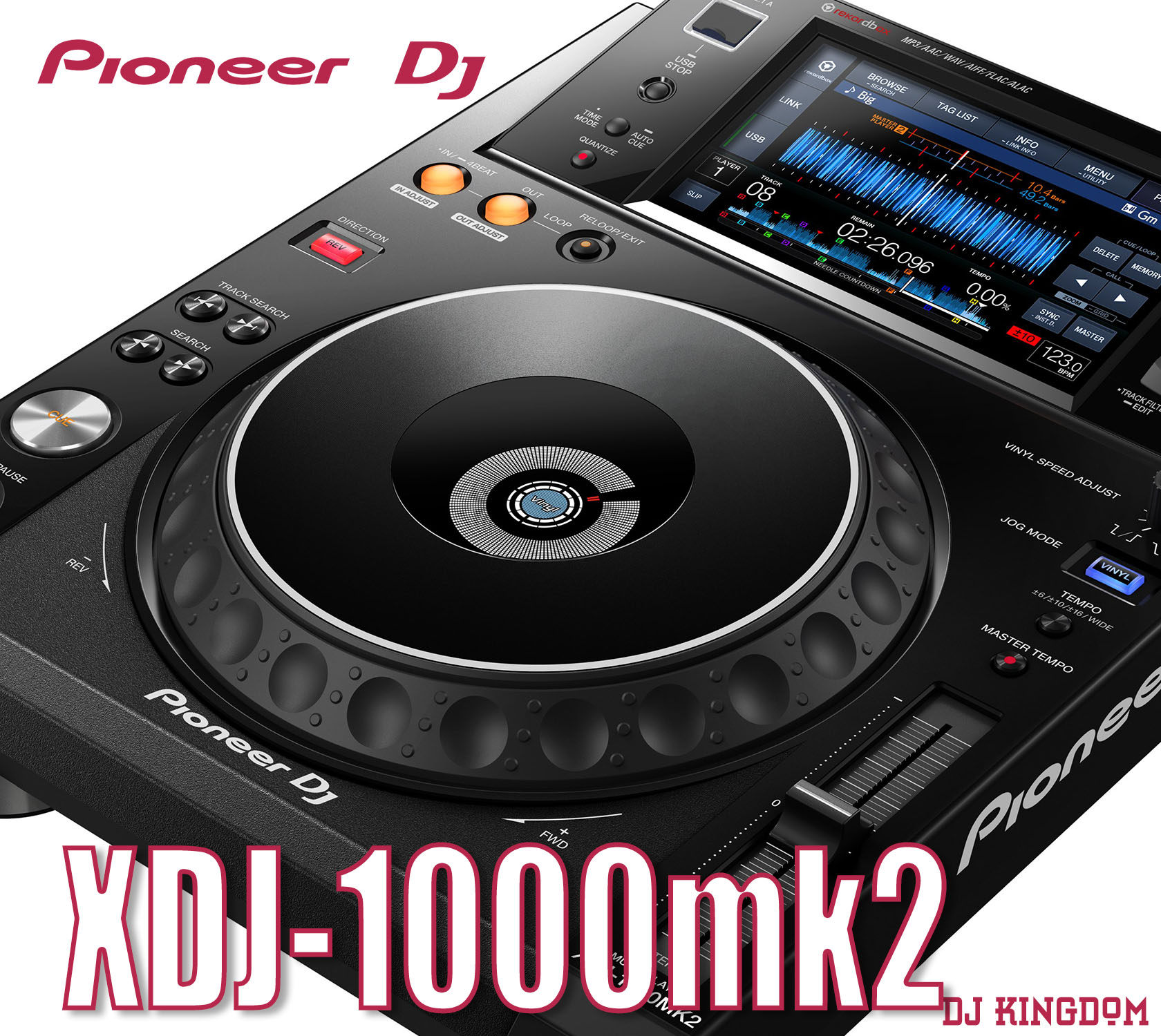 🔥先锋Pioneer XDJ-1000mk2 打碟神器，开启电音新纪元🎧-打碟机-淘宝好物网