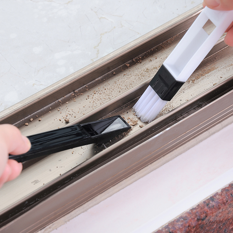 Window Groove Groove Cleaning Tool Trench Cleaning Brush doors and windows slit brushes sanitary appliances Window Grooves Sweep