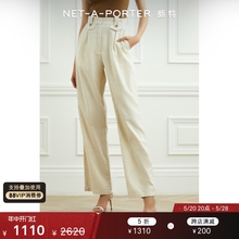 D'ESTREE PARIS 2023 Autumn Women's White Blended Wide Leg Pants NAP POT