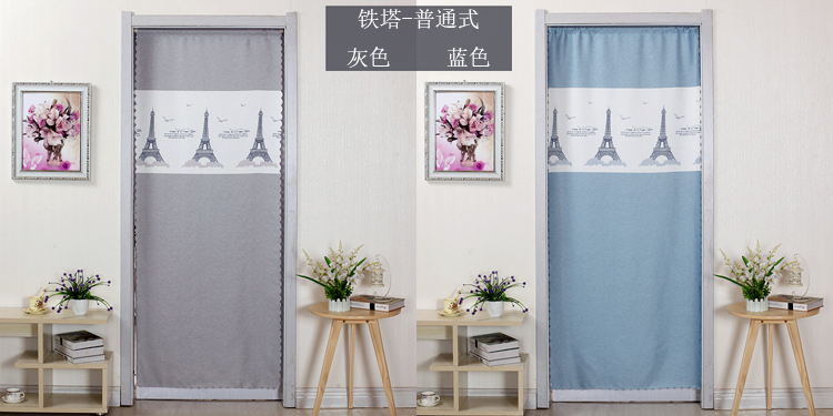 Rèm vải phân vùng rèm trang trí nội thất phòng ngủ nhà bếp khói thuốc rèm điều hòa không khí rèm cửa rèm miễn phí - Phụ kiện rèm cửa khung rèm cửa sổ
