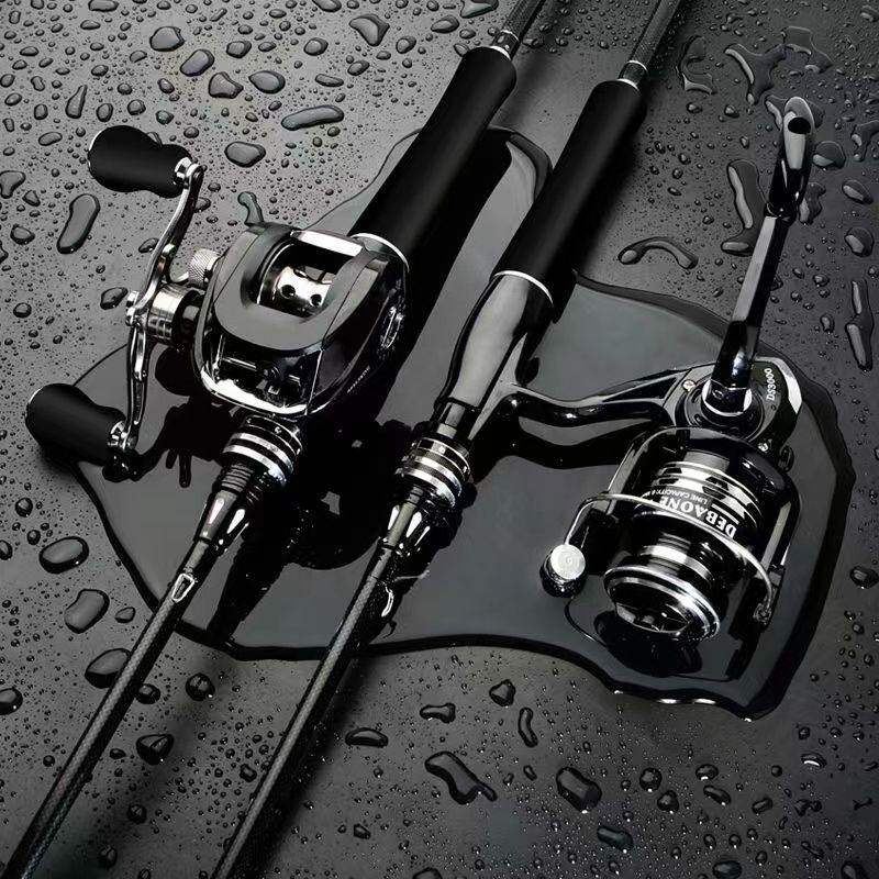 Удилище Dawa war bass luya rod set полный комплект универсальных удилищ для ловли окуня на большие расстояния water drop wheel carbon ML с одним полюсом