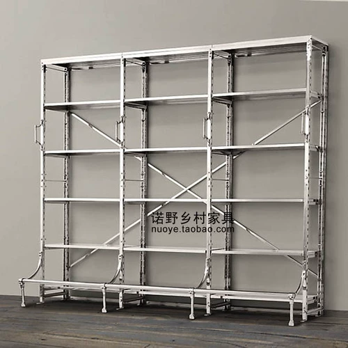 Внешняя торговля восточная европейская библиотека Книжный магазин из нержавеющей стали Никель Поместите выставку шоу Loft Industrial Bookstore