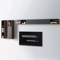 Nordic TV background wall cabinet combination Simple modern combination Wall cabinet wall cabinet storage storage cabinet combination