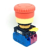 IDEC подлинный и Quan YW1B-V4E01R V4E11 12 03 E02R Аварийный остановка 21 Переключатель кнопки YW-E01