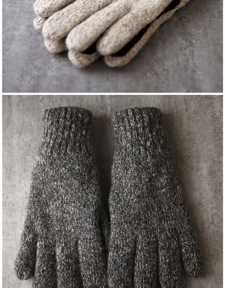 Gants pour homme en Laine Cachemire - Ref 2782599 Image 21