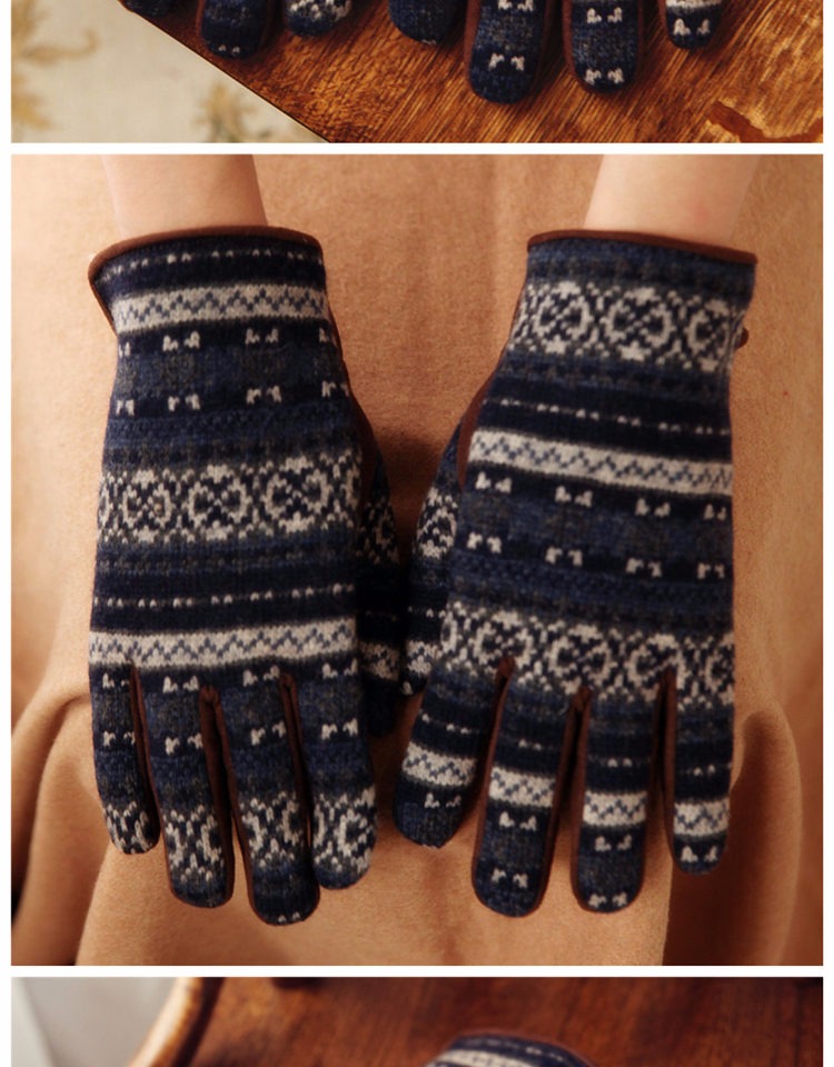 Gants pour homme en Laine Cachemire - Ref 2782598 Image 21