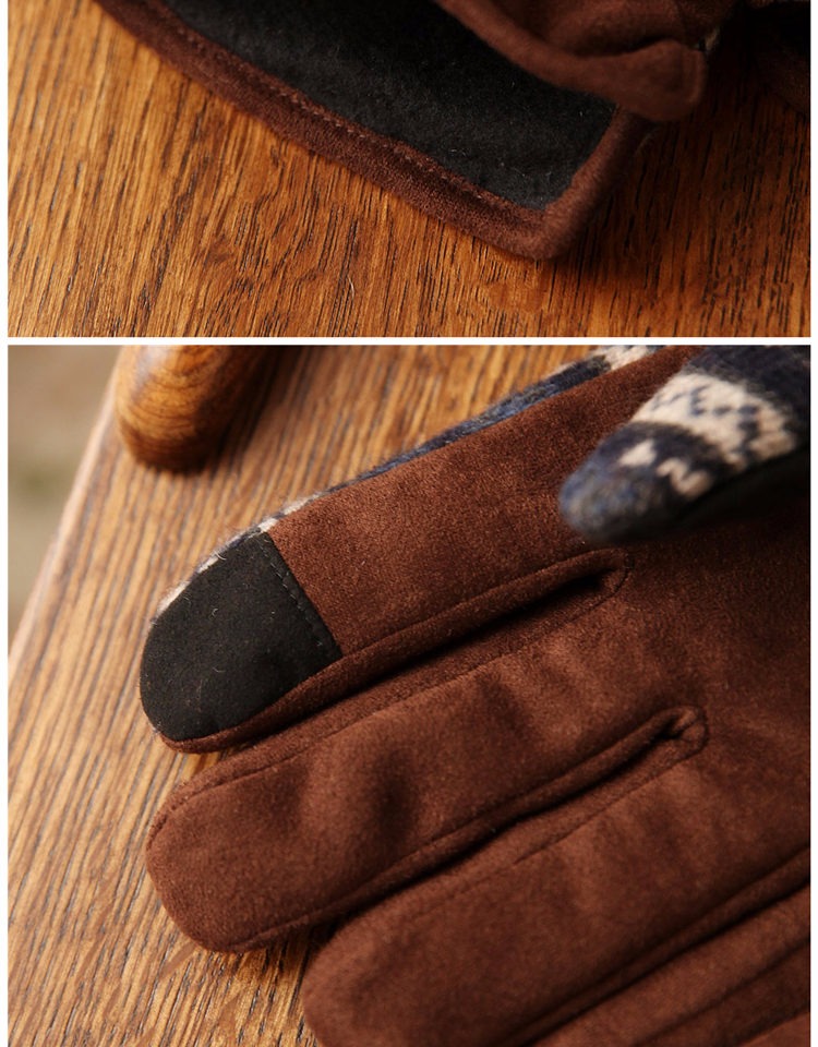 Gants pour homme en Laine Cachemire - Ref 2782598 Image 25