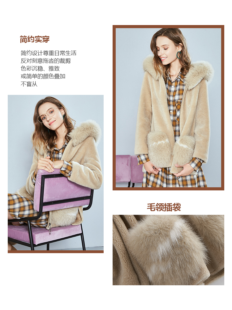 Manteau de fourrure femme VIVICAAMPCO    - Ref 3174614 Image 9