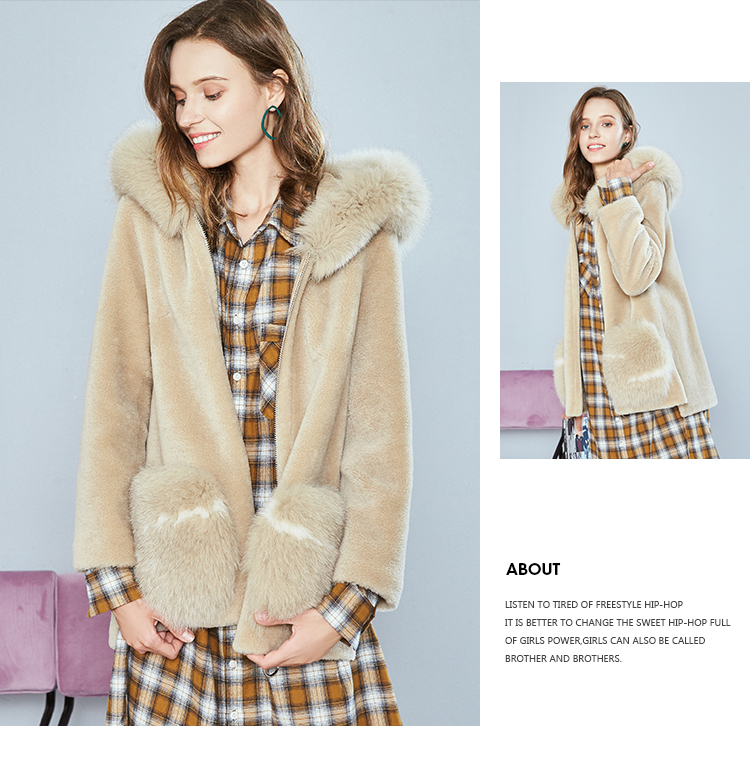 Manteau de fourrure femme VIVICAAMPCO    - Ref 3174614 Image 13