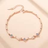 Браслет, ювелирное украшение, аксессуар, серебро 925 пробы, подарок на день рождения