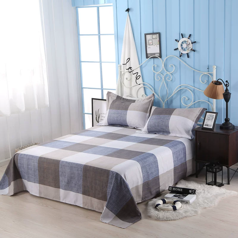 Mùa thu và mùa đông đơn đôi học sinh dày vải quilt 1.8 / 1.5 / 2m0.9 giường 250 * 230 tờ đơn - Khăn trải giường