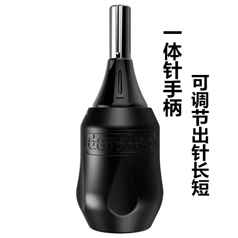 Engraving Master Tattoo Machine Adjustable Needle Aluminum Alloy One Needle Handle Tattoo Motor Machine Handle Color Random