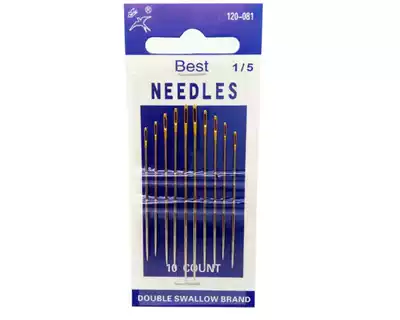Handmade DIY leather hand stitches for leather 10 sets of multifunctional double swallow hand stitches