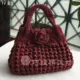 Темно-бордовая сумка