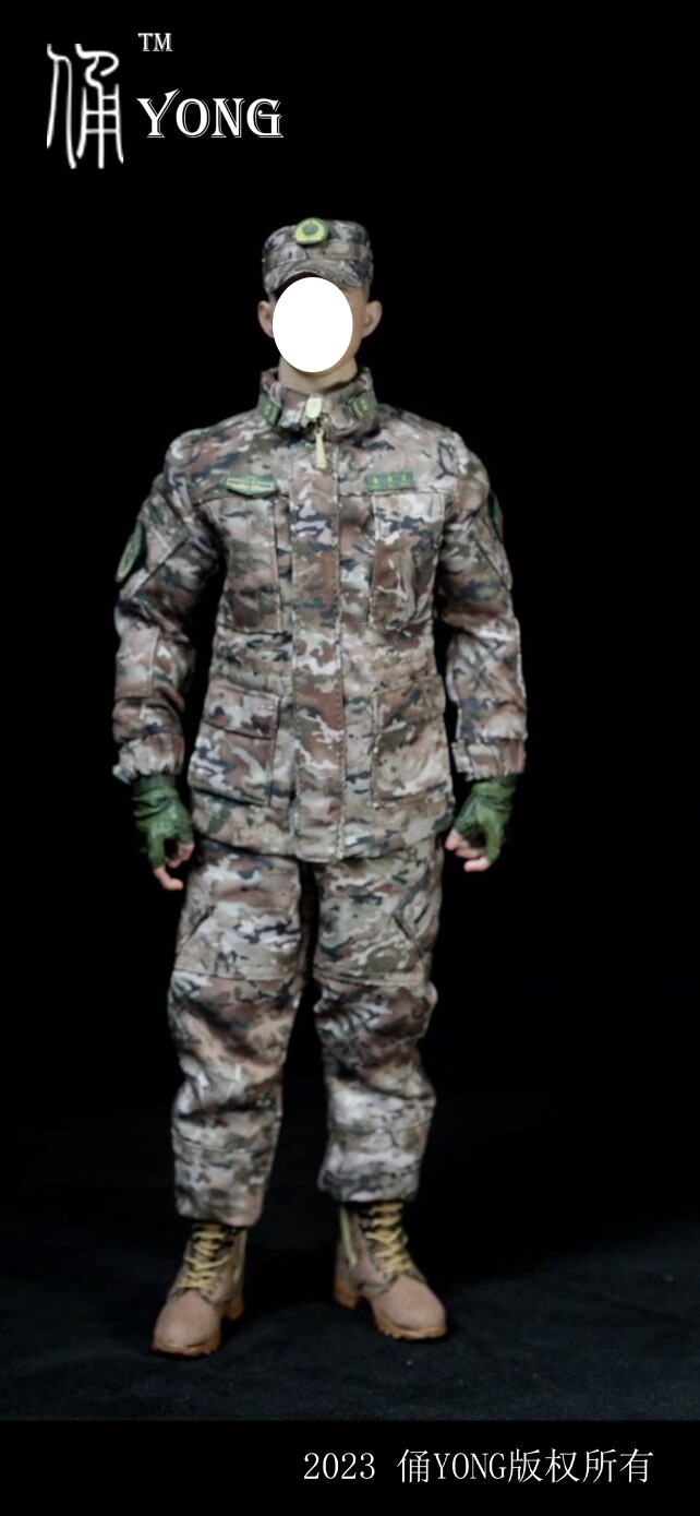 中国武警21式（水墨云纹）マルチカム迷彩 戦闘カバン新品