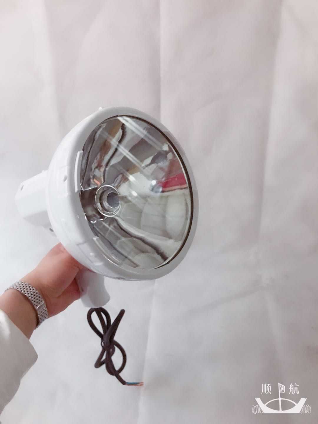 Marine handheld xenon lamp 12-24V 150W glare light lamp portable hand with Xenon gas lamp