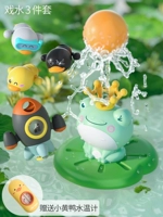 Электрический крутящийся термометр для игр в воде, лягушка