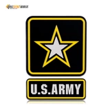 Армейские алюминиевые автомобили личные металлические модели украшения Creative 3d S Трехмерные наклейки с царапинами задних хвостов