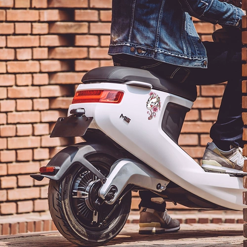 Маска, мультяшная наклейка, милый электромобиль, лиса, енот