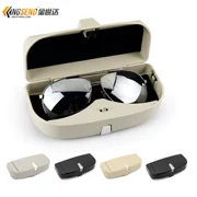 Xe visor mắt clip thẻ thẻ xe nội thất cung cấp kính hộp đa chức năng kính râm lưu trữ kính râm đứng - Kính khung