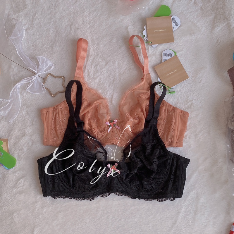 Diana Jia Lishi 32C/34Bc/36Bcd/38Bc90Bc Bra Ultra-Thin Crystal Cup Underwear 13L1